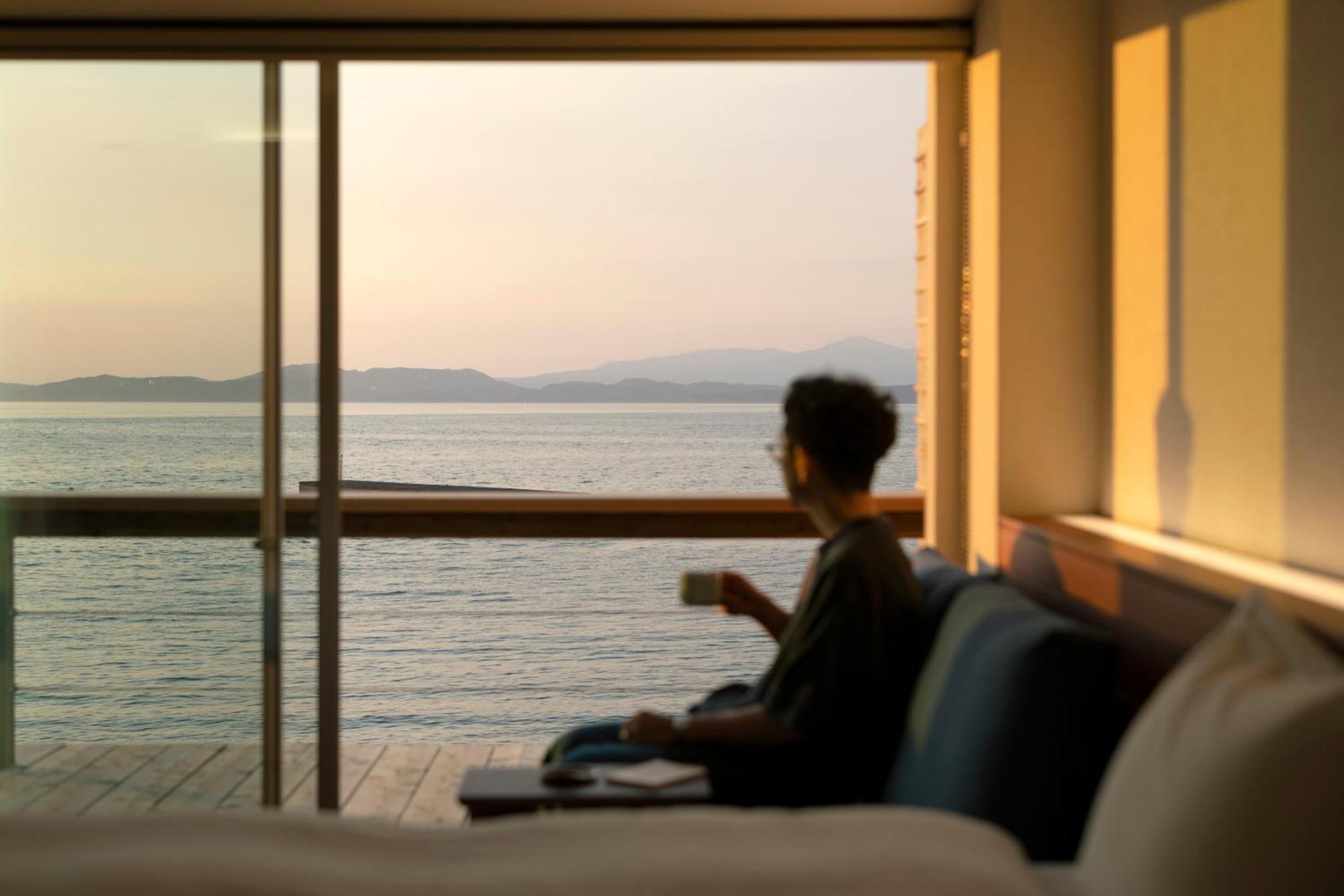 Hotel Iseya, Seaview Private Onsen Bath à Unzen Extérieur photo